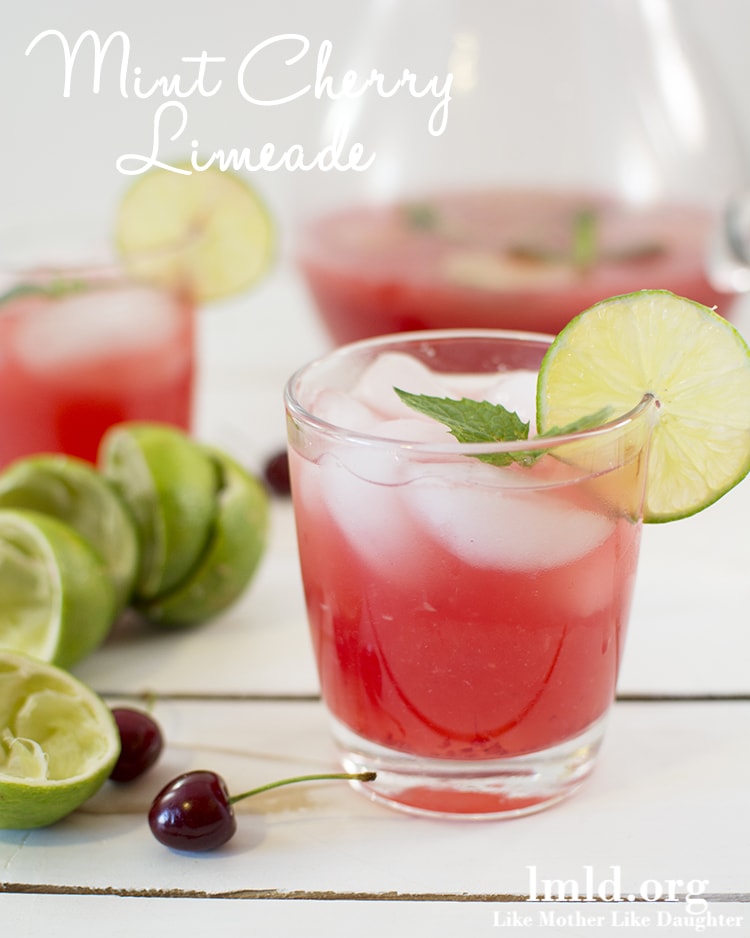 mint cherry limeade