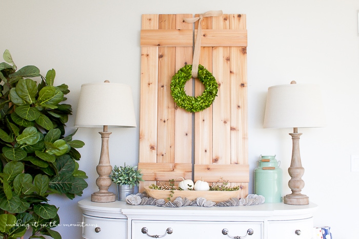 Beautiful DIY Shutters!