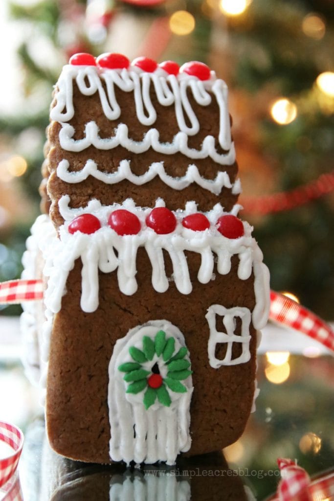 Make yummy cookies, gingerbread houses AND ornaments with this easy gingerbread cookie recipe!