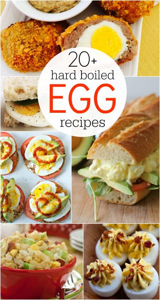 20+ hard boiled egg recipe ideas