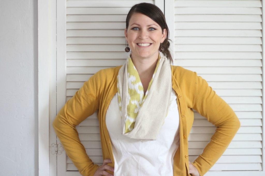 Placemat infinity scarf | tutorial