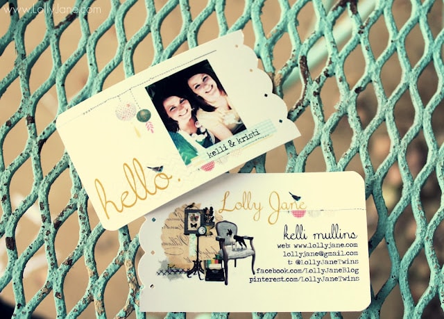 DIY business cards