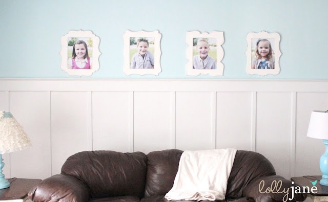 How to hang pictures with a pop tab