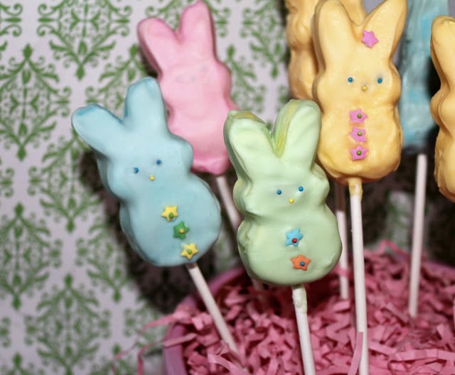 Marshmallow covered peeps