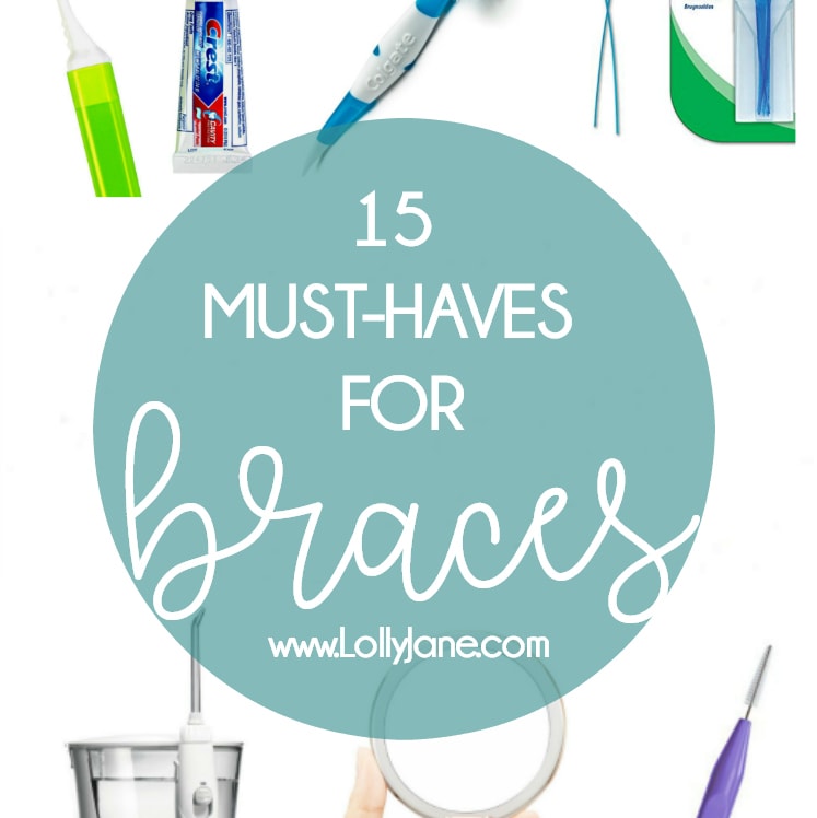 15 must-haves for braces!! Check out our essentials for new braces users! We have adult braces and love this collection of must-have items for braces, it's the best braces survival guide out there!