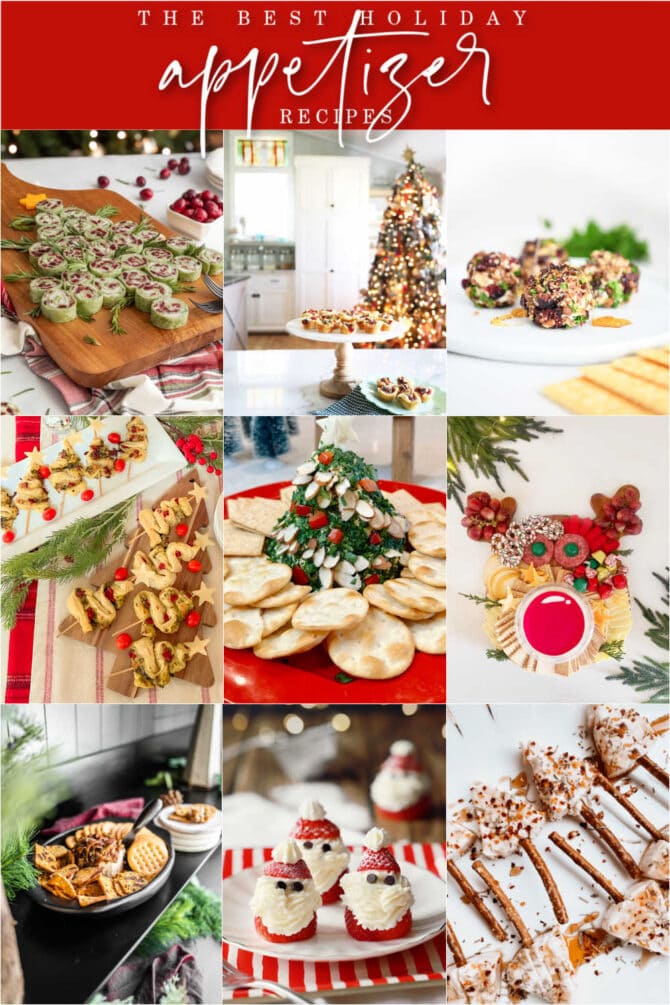 9 amazing appetizers to make for any holiday gathering!