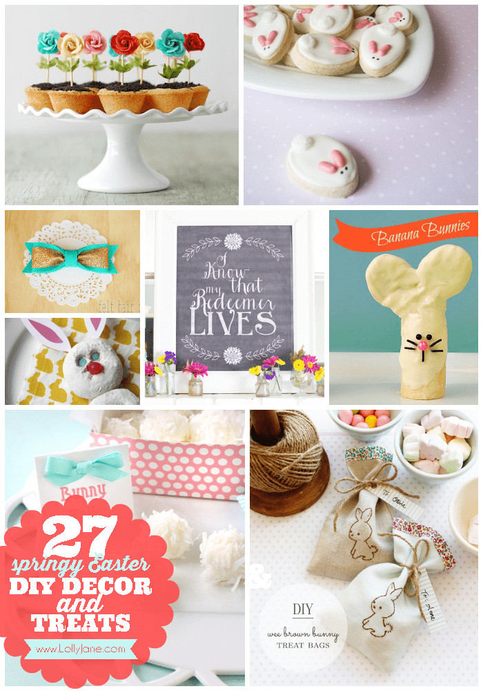 27 springy Easter DIY decor & treats